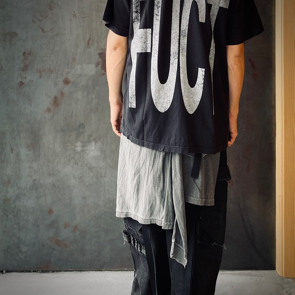 Bootleg Tee (FACE FUCT) #5YEARS BLACK [M-P1-BG6]