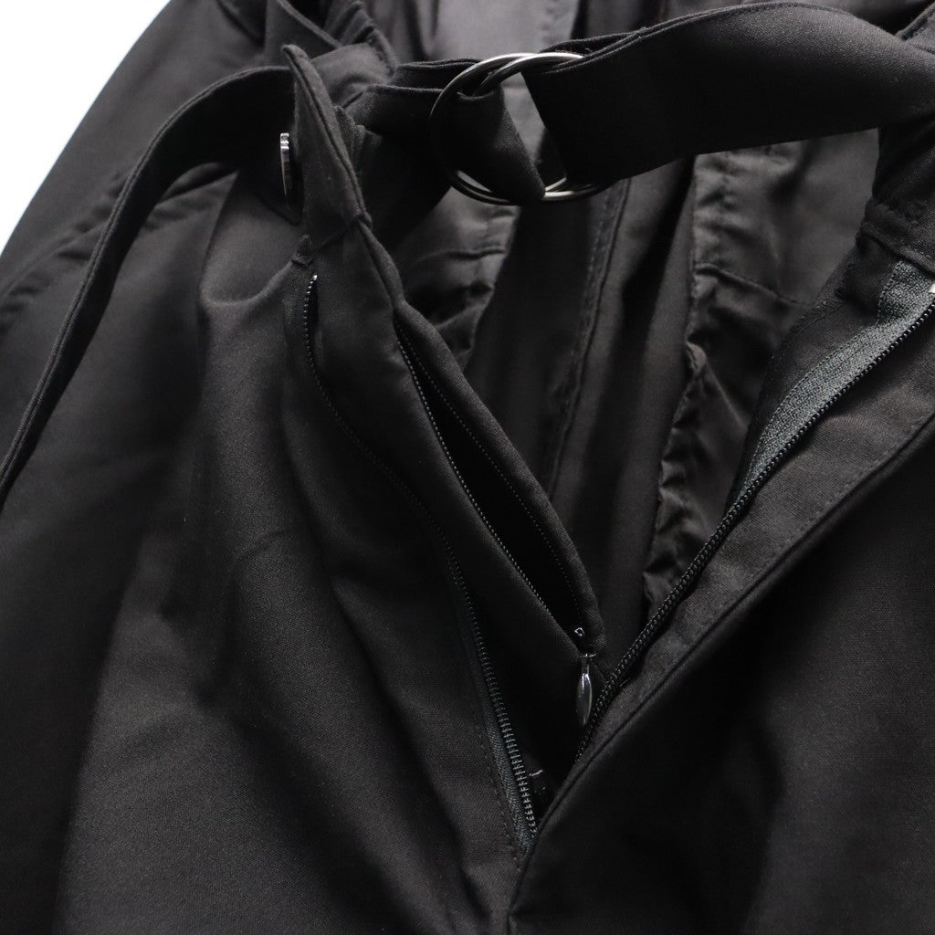 TRO BAGGY SLACKS #Black [SU26-B09]