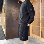 MICRO-REPS BOXY LENS SHORTS #BLACK 999 [20CMBE127A]