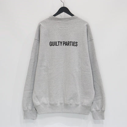 HEAVY WEIGHT CREW NECK SWEAT SHIRT #GRAY [25SSE-WMC-SS03]