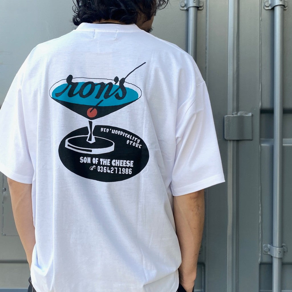 雞尾酒 T 卹 #白色 [SC2410-TS04]