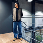 CHECK WOOL VEST #BLACK [SC2320-JK08]