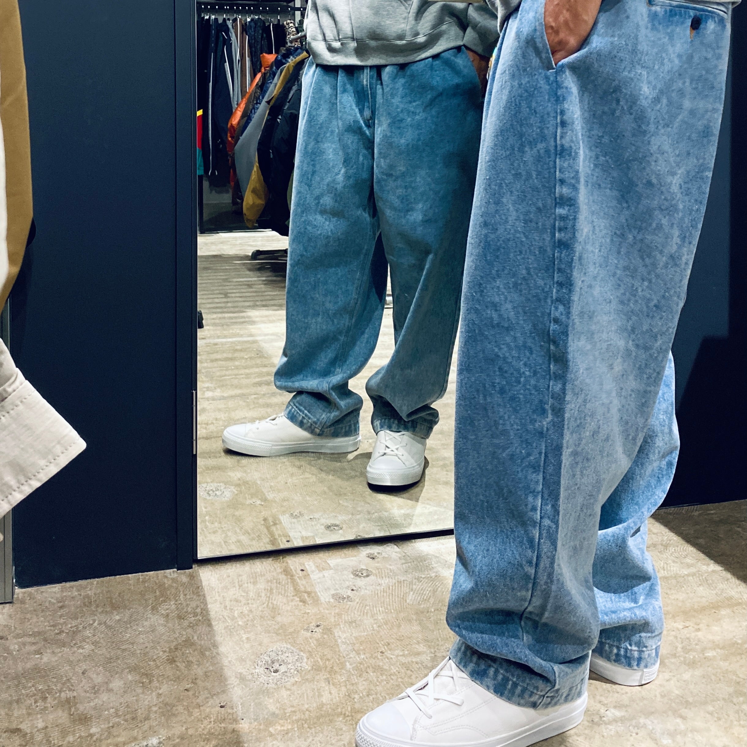 BOHEMIAN DEMIN #BLUE [23FW-B02]