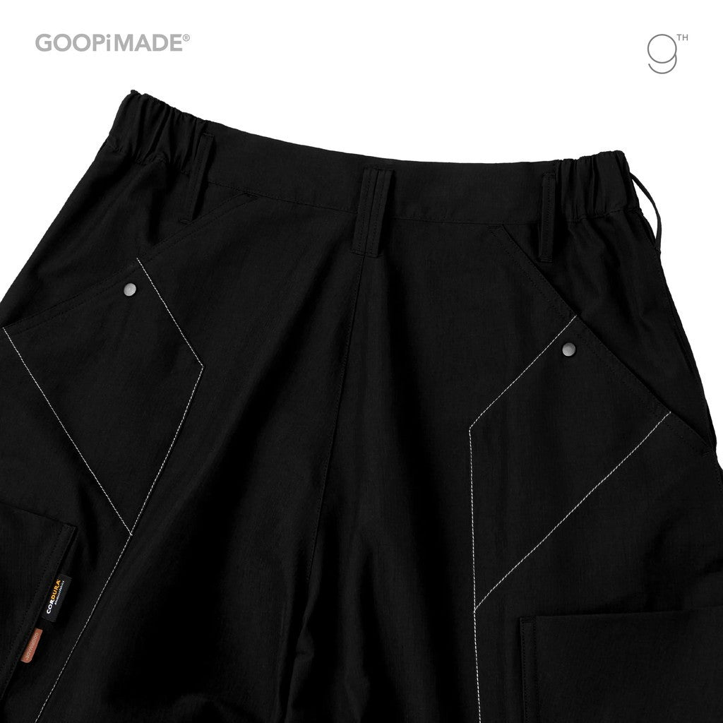 9th - CORDURA 拉鍊工裝褲 #Shadow [GOOPI-25AW-OCT-04]