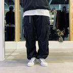 EQUALIZER CORD CARGO PANTS #Black [25FW_B03]