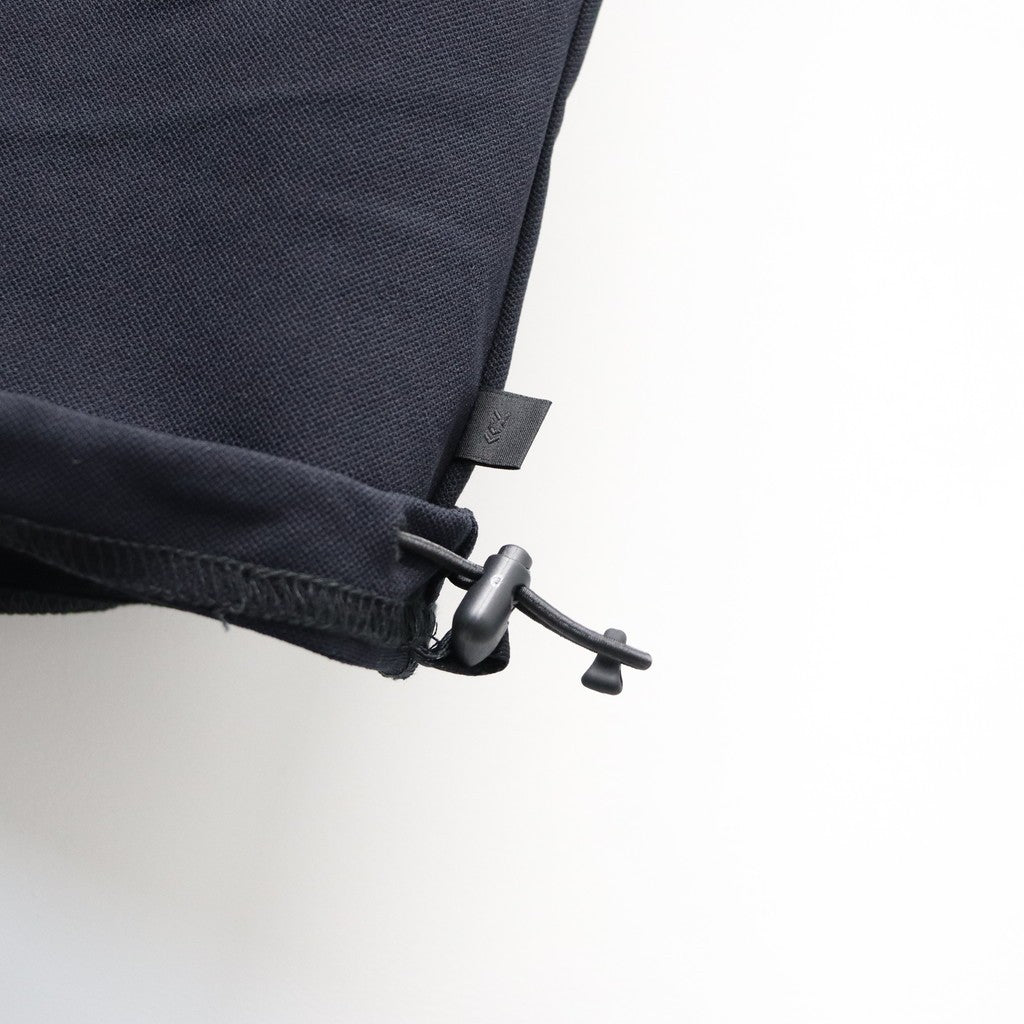 TECH POLO SHIRT S/S #BLACK [BE-37026]