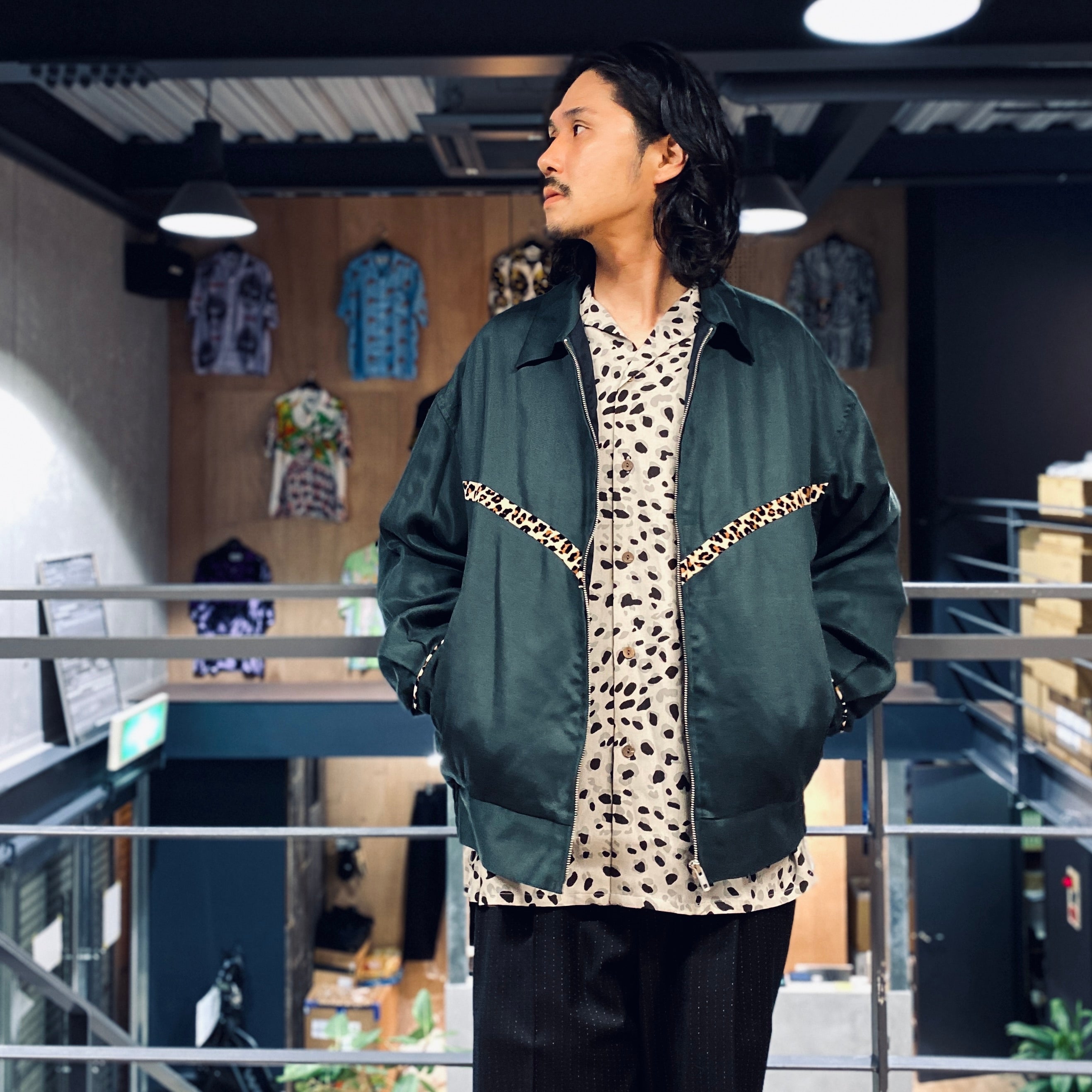 WESTERN JACKET -TYPE 2- #GREEN [23FW-WMO-BL12]