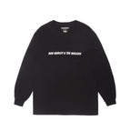 BOB MARLEY | CREW NECK LONG SLEEVE T-SHIRT ( TYPE-3 ) #BLACK [BOBMARLEY-WM-LT05]