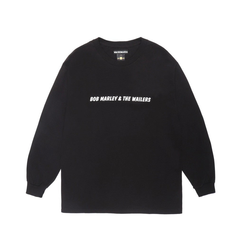 BOB MARLEY | CREW NECK LONG SLEEVE T-SHIRT ( TYPE-3 ) #BLACK [BOBMARLEY-WM-LT05]