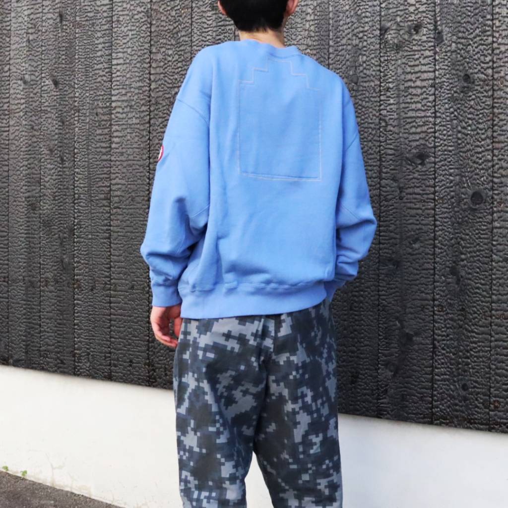 AS SIGgrid CREW NECK #PURPLE [CES30CS02]
