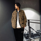 REVERSIBLE LEOPARD BOA JACKET #BEIGE [23FW-WMO-OD06]