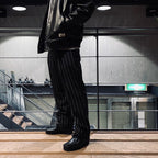 PLEATED TROUSERS -TYPE 2- #BLACK [24SSE-WMP-TR03]