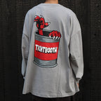 DEADKEBAB 長袖T卹 #灰色 [FW25-T02]