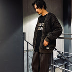 HEAVY WEIGHT CREW NECK SWEAT SHIRT -TYPE 3- #BLACK [23FW-WMC-SS06]