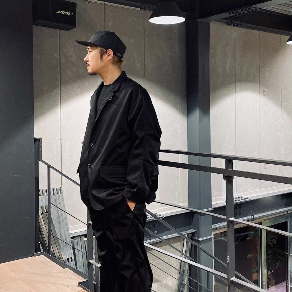 TECH TRAVEL 6PANEL CAP #BLACK [BC-51025]