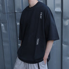 STRAIGHT UP S/S T-SHIRT - Quick Drying - #Black [SU25-T05]