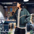 WESTERN JACKET -TYPE 2- #GREEN [23FW-WMO-BL12]