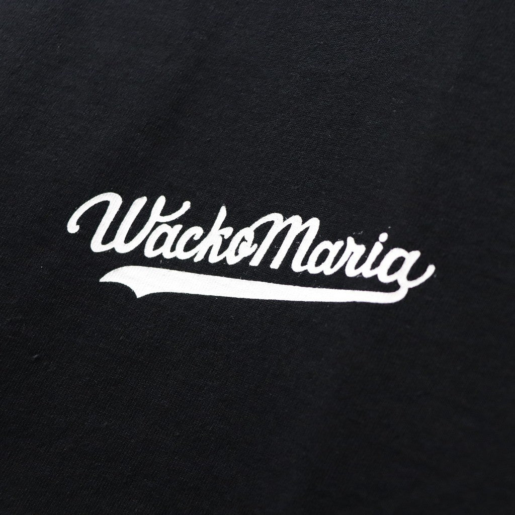 WASHED HEAVY WEIGHT CREW NECK T-SHIRT ( TYPE-6 ) #BLACK [26SS-WMT-WT07]