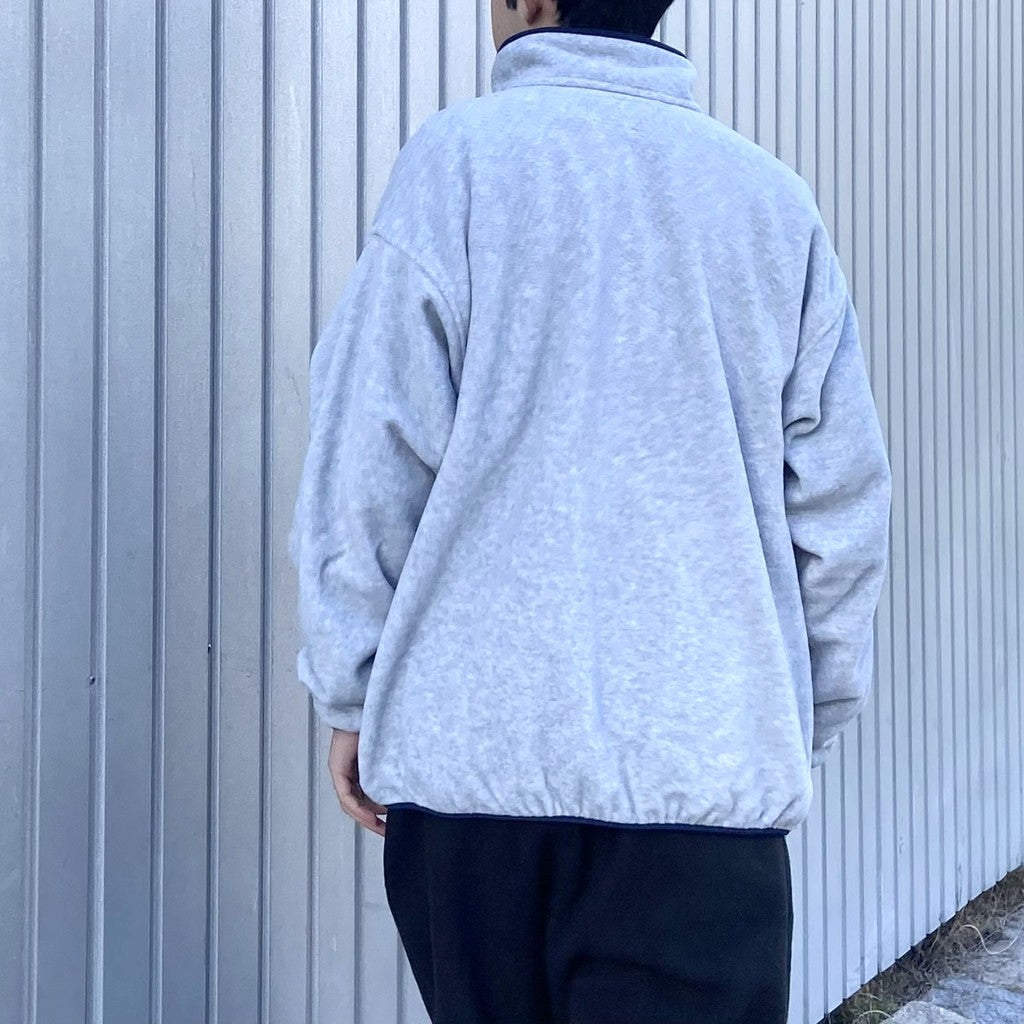 Fleece Snap Pullover #Ash [SD25F-CT11]