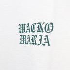 WASHED HEAVY WEIGHT CREW NECK T-SHIRT ( TYPE-2 ) #WHITE/GREEN [26SSE-WMT-WT02]