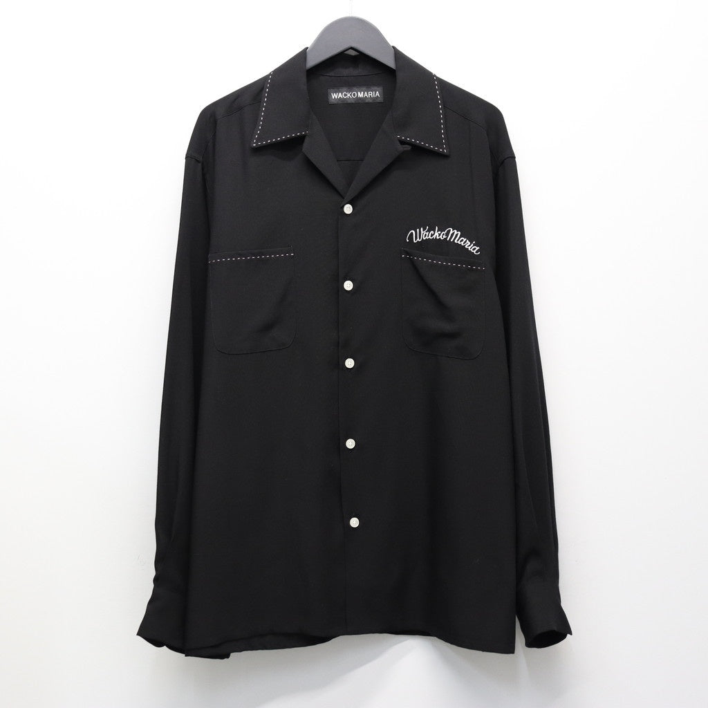 50'S SHIRT L/S ( TYPE-2 ) #BLACK [26SSE-WMS-OC02]