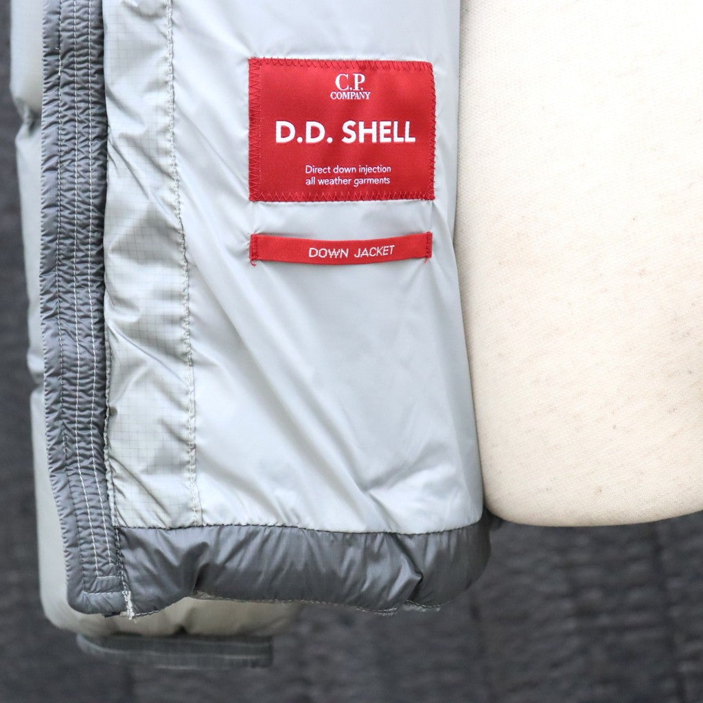 D.D. SHELL HOODED DOWN JACKET #936 FLINT GREY [21CMOW702A -26FWM]