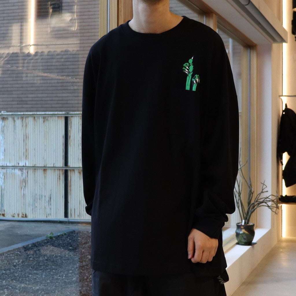 DEADKEBAB LS T-SHIRT #Black [FW25-T02]