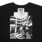 SOLID LOOSE CREW NECK #BLACK [CES28CS12]