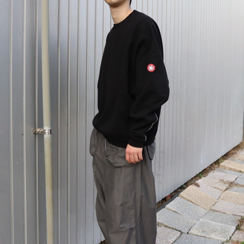 SOLID LOOSE CREW NECK #BLACK [CES28CS12] - cocorozashi 三重県