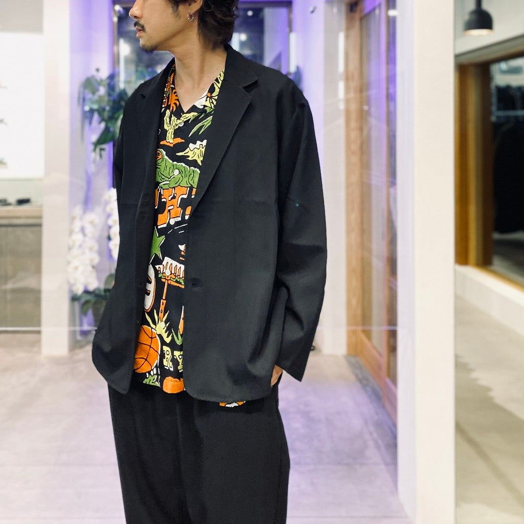 寬鬆男童外套 #黑色 [AW25_AWA9-2]