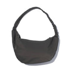 TEXTURED TWILL BODY BAG #CHARCOAL [FTT36262B0007]