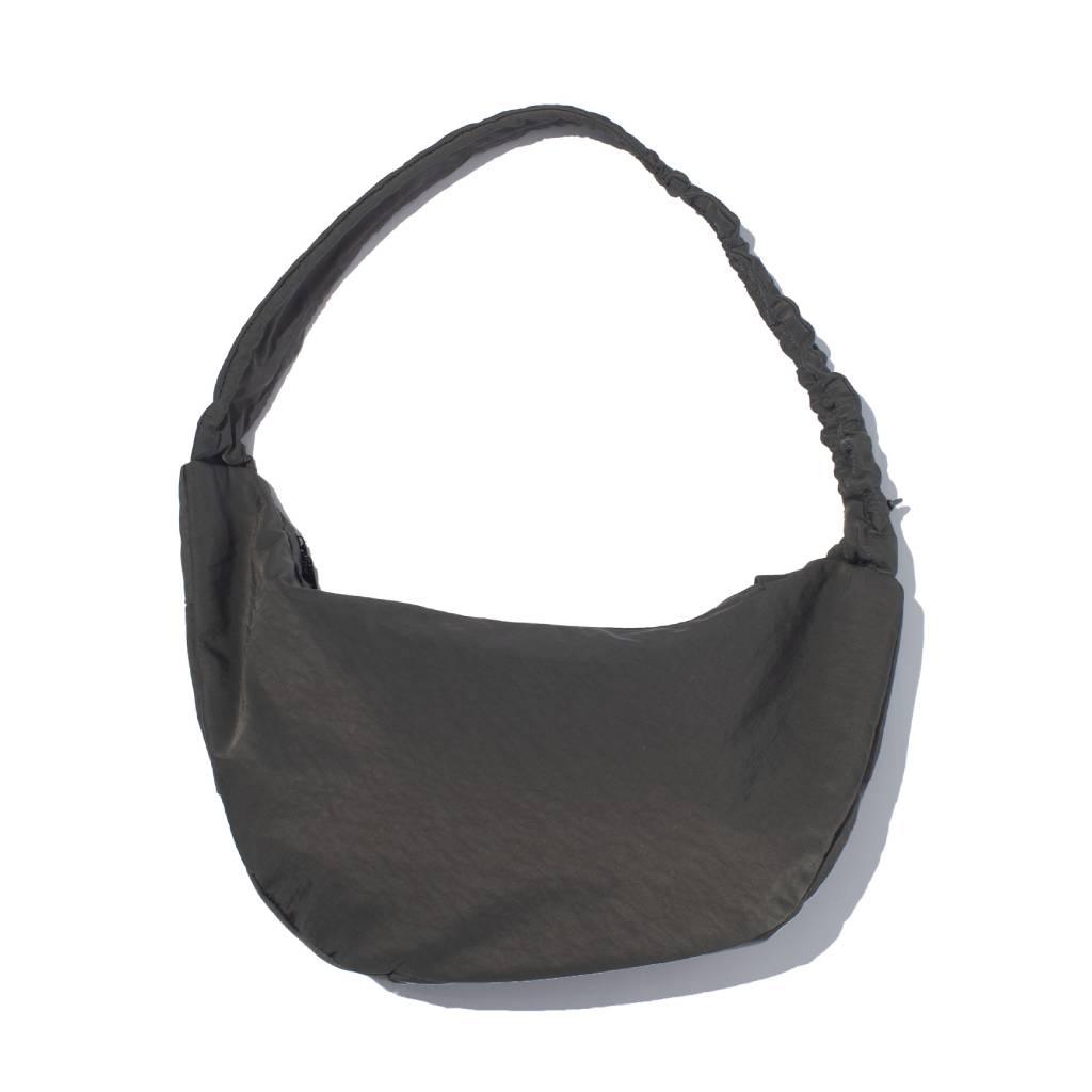 TEXTURED TWILL BODY BAG #CHARCOAL [FTT36262B0007]