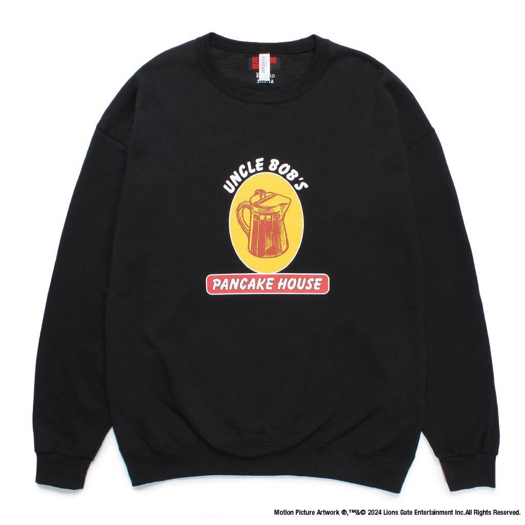 RESERVOIR DOGS | CREW NECK SWEAT SHIRT ( TYPE-7 ) #BLACK [RD-WM-SS22]