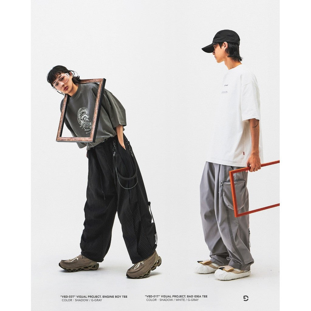 “VED-03T”視覺項目。引擎男孩T卹 #G-GRAY [GOOPI-25SS-APR-04]