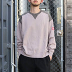 PANEL SHOULDER CREW NECK #BEIGE [CES29CS05]