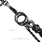 「RDA-01C」 - Dual Layers Aesthetic Trousers Chain #BLACK [GOOPI-25SS-FEB-03]