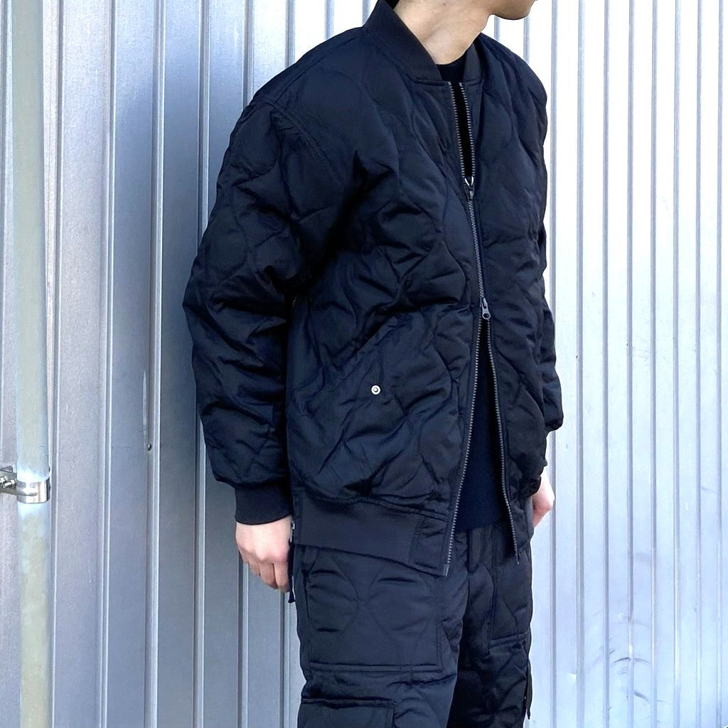 MILITARY MA-1 DOWN JKT #BLACK [TAION-111M1ML-1]