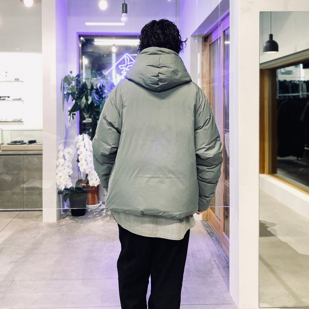 TECH 2WAY CADET DOWN PARKA #GRAY [BW-42025W]