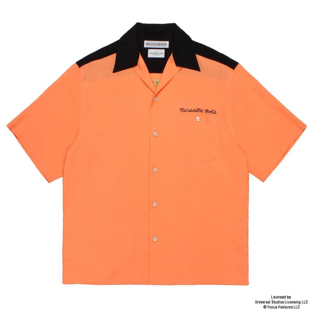 THE PHOENICIAN SCHEME | S/S HAWAIIAN SHIRT ( TYPE-6 ) #ORANGE [TPS-WM-HI06]