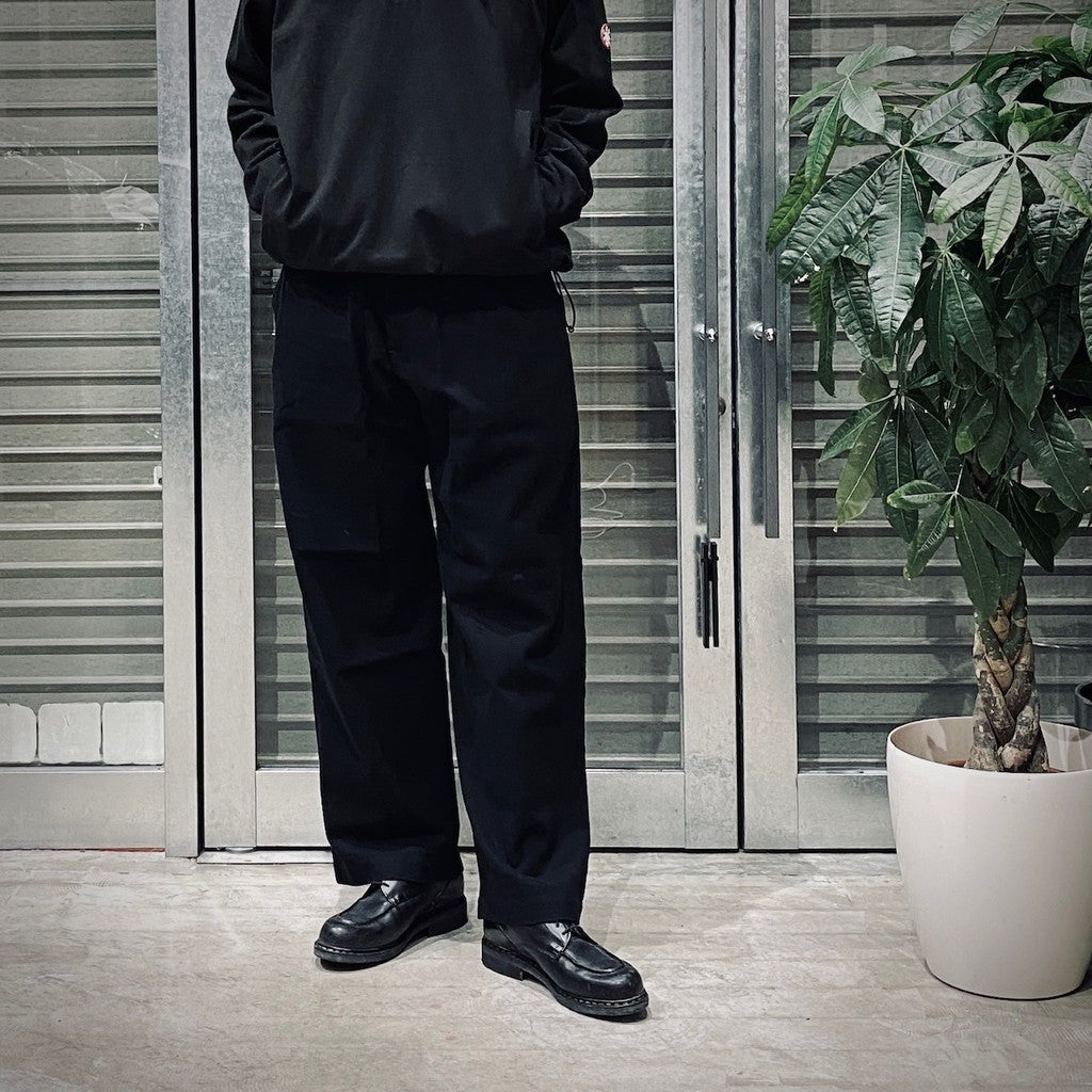 FLANNEL COMFORT PANTS #BLACK [CES26PT10]