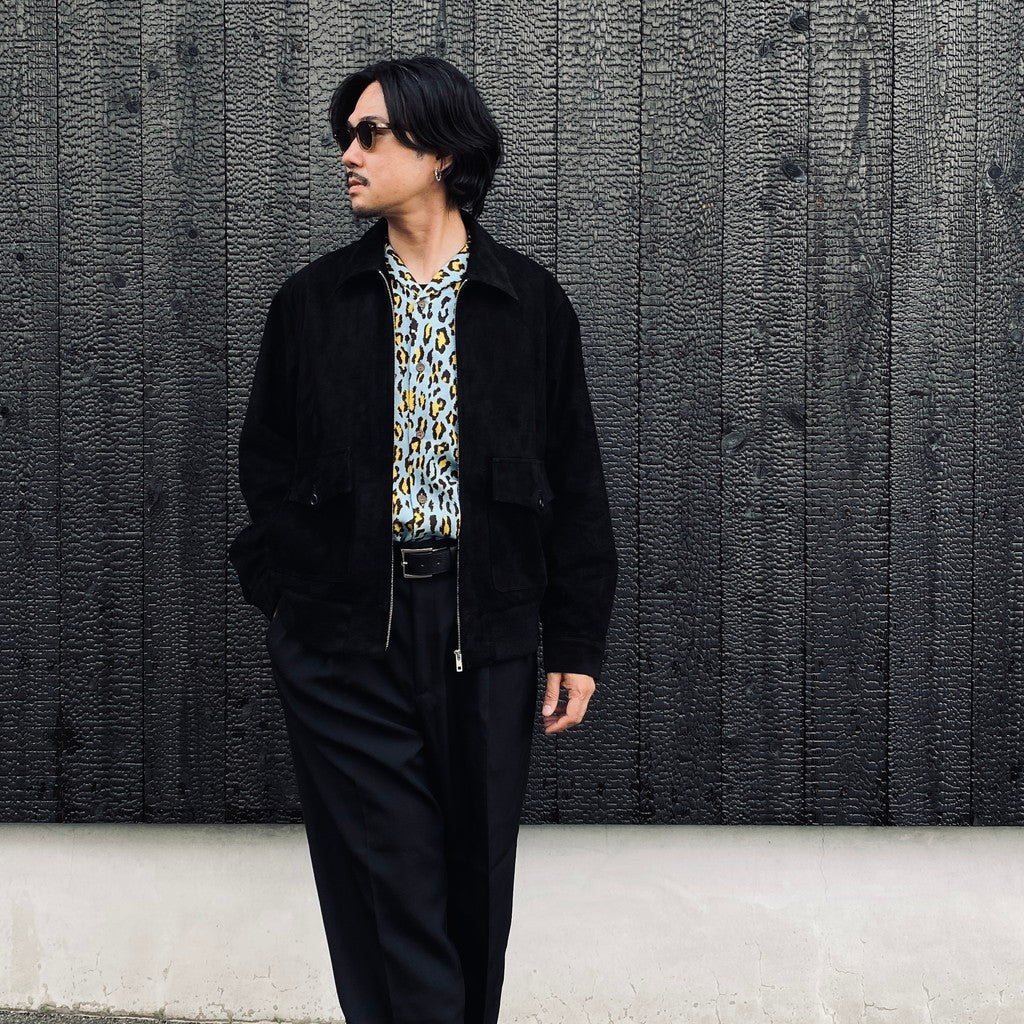 MINEDENIM | STIE lo | SUEDE LEATHER JACKET #BLACK [MDSL-WM-BL01]