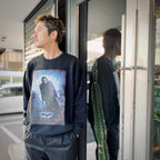 THE DARK KNIGHT TRILOGY | CREW NECK SWEAT SHIRT ( TYPE-3 ) #BLACK [TDKT-WM-SS03]