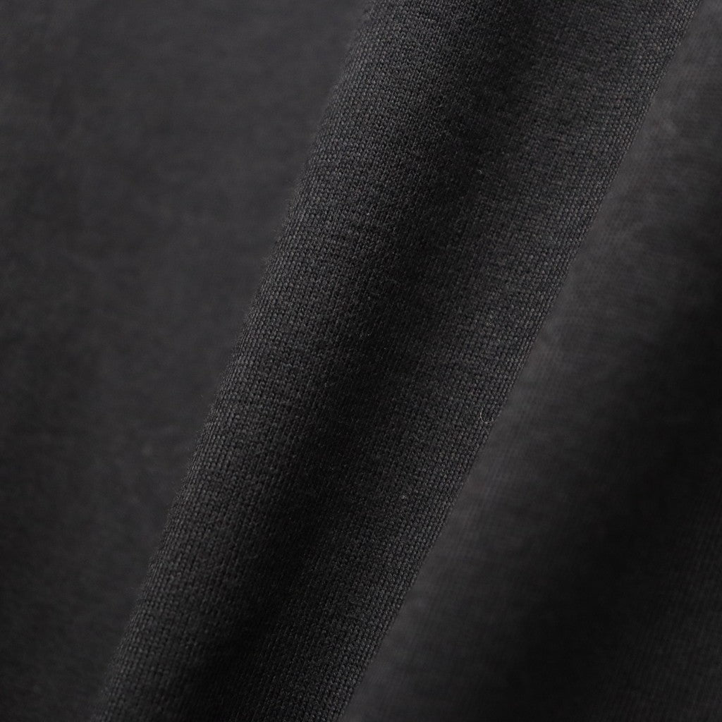 HEALTHKNIT | HENRY NECK T-SHIRT #BLACK [26SS-WMT-HK01]