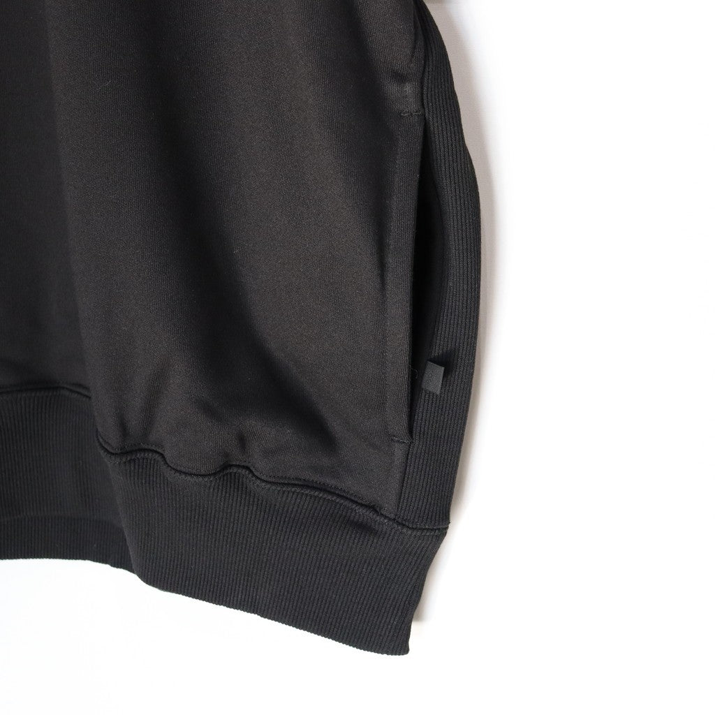 科技風短袖衛衣 #黑色 [BE-51025]