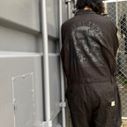 大麻連身褲 #黑色 [24SS-B04]