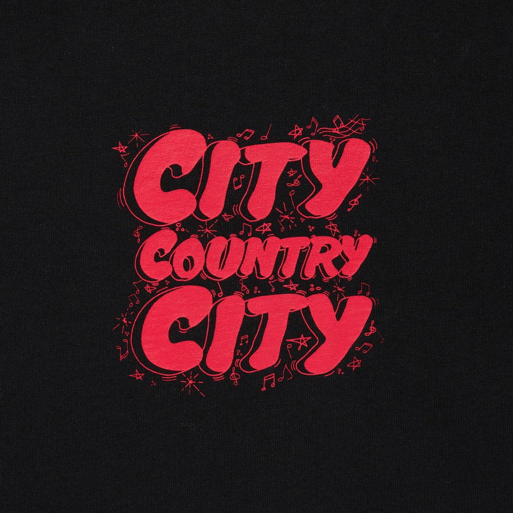 COTTON T-SHIRT_CCC DUB #BLACK [CCC-261T004]