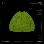 "8SE-03K" 蒙太奇拼接針織毛衣 #NEON [GOOPI-24AW-DEC-05]