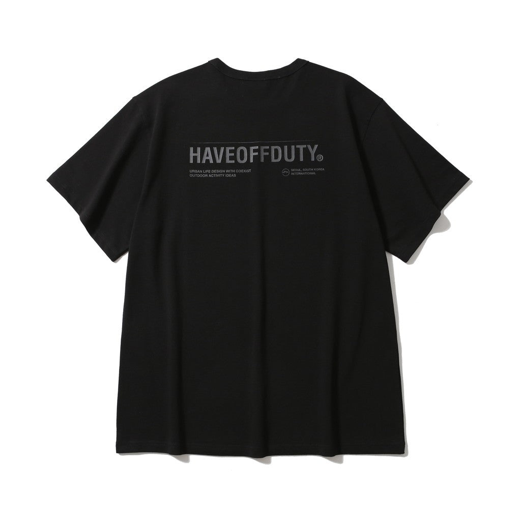 BACK LOGO TEE #BLACK [HOD26-01-TS006]