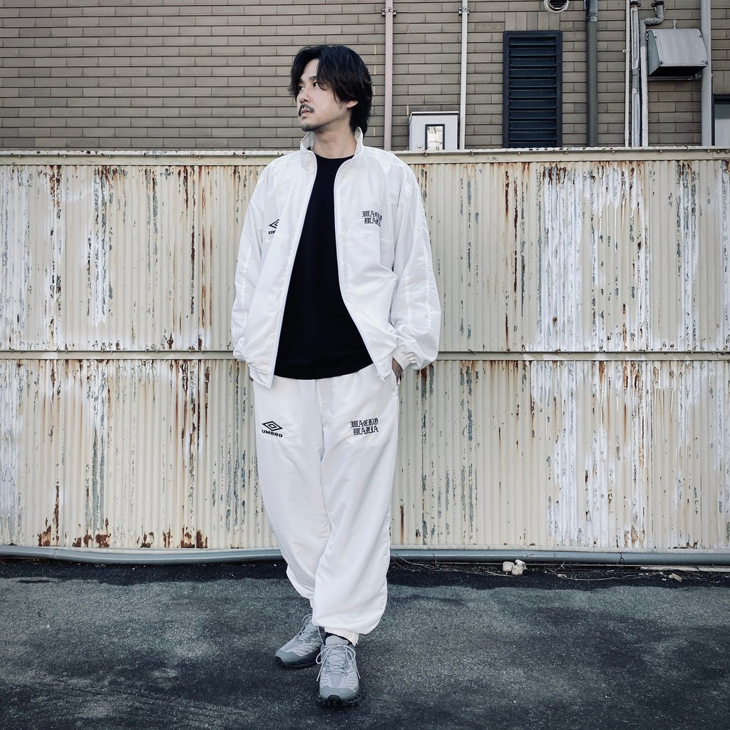 UMBRO | TRACK PANTS ( TYPE-1 ) #WHITE [26SS-WMO-UB02]