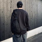 NYLON B LENS CROSSBODY RUCKSACK #BLACK 999 [RCCMAC735A-005269G-26FWP]